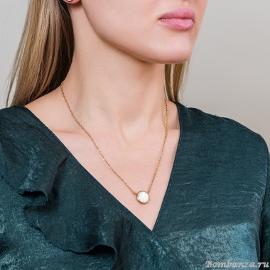 Колье Fiore Luna, Сфера SHELL WHITE